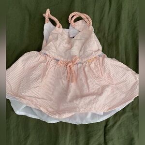 Tommy Bahama Infant Girl Pink Striped Dress